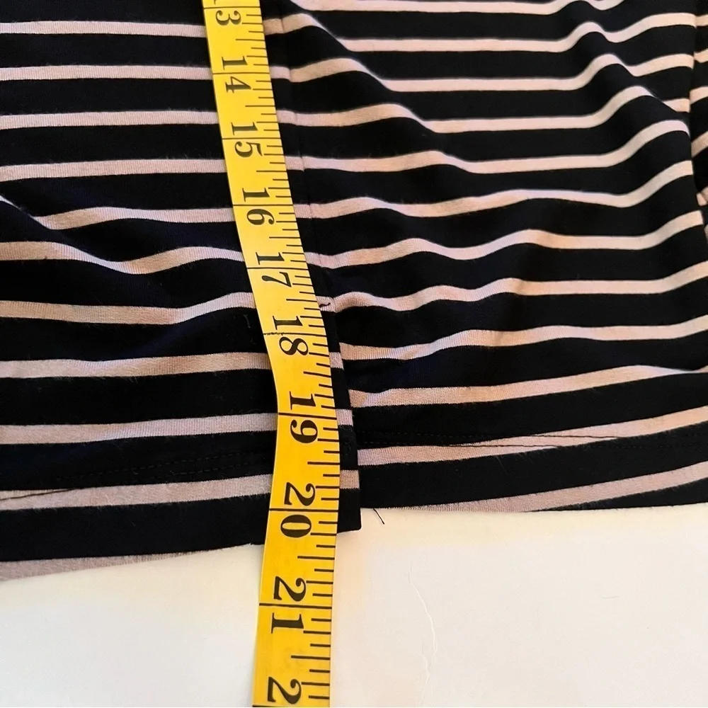 Anthropologie Dolan Left Coast Collection Open Front Striped Knit Blazer Size M